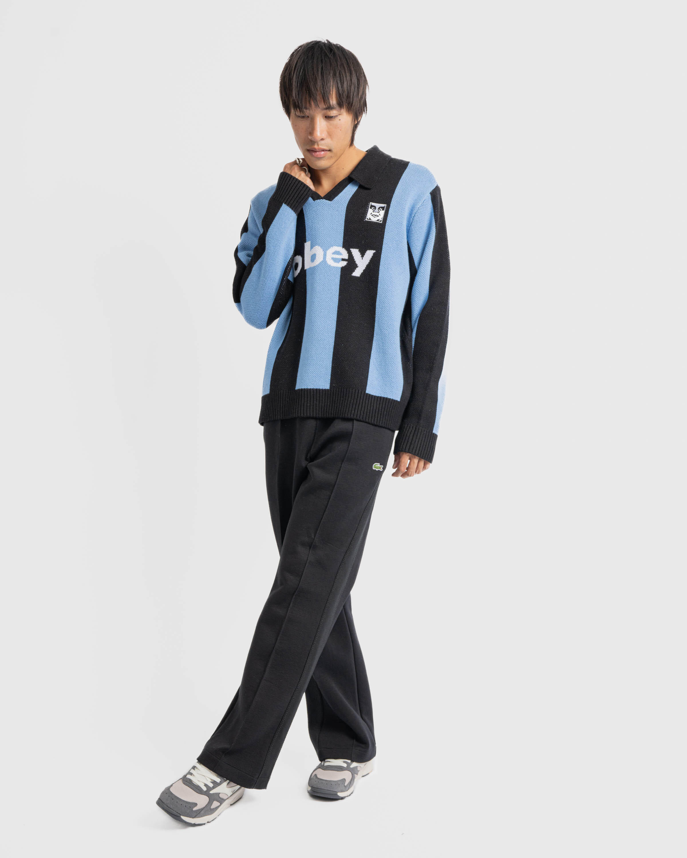 Obey Soccer jersey sweater | 151000090-LBL | AFEW STORE